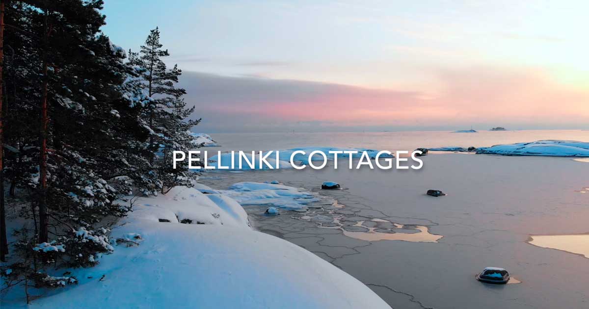 Pellinge Cottages talvivideo.